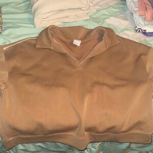 All in Motion Beige Sweatshirt